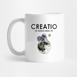 Creationist Astronaut Latin Quote Mug